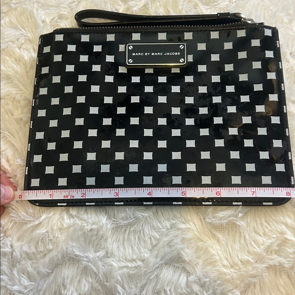 Marc by Marc Jacobs “The Queen’s Gambit” Checkered Patent Pouch - Picture 8 of 8